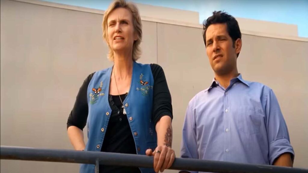 Role Models Paul Rudd as Danny and Jane Lynch as Gayle Sweena.