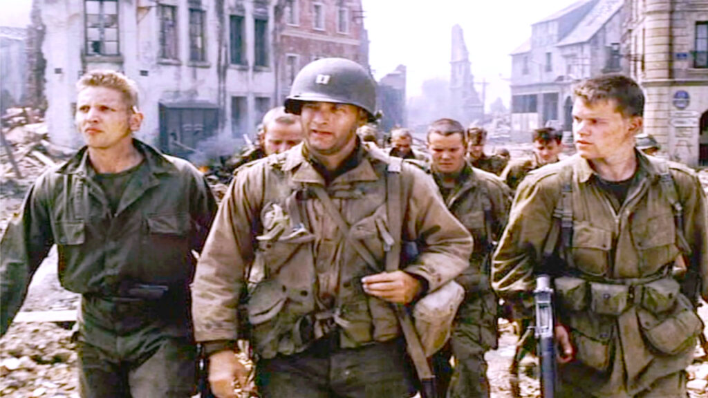 Saving Private Ryan Tom Hanks as Captain Miller, Matt Damon as Private Ryan and Tom Sizemore as Mike Horvath. Movies and TV series Coming To Netflix in October 2023.